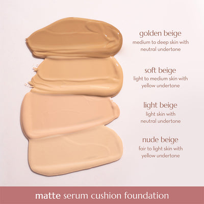 Second Skin Matte Serum Cushion Foundation SPF 15