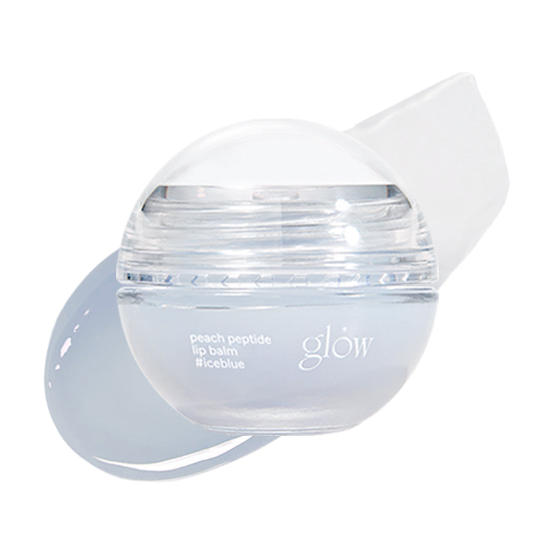 glow peach peptide lip balm