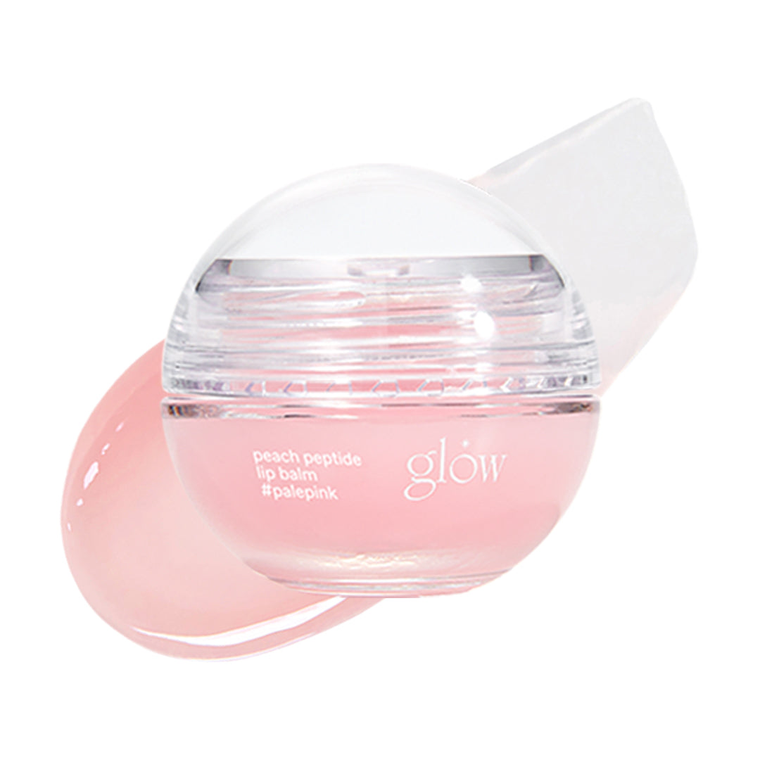 glow peach peptide lip balm