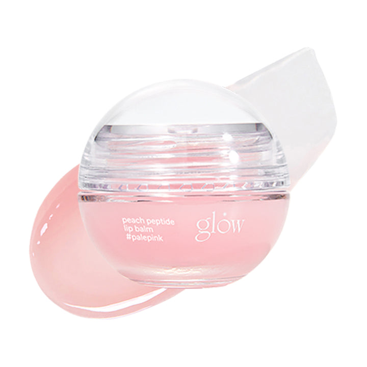 glow peach peptide lip balm