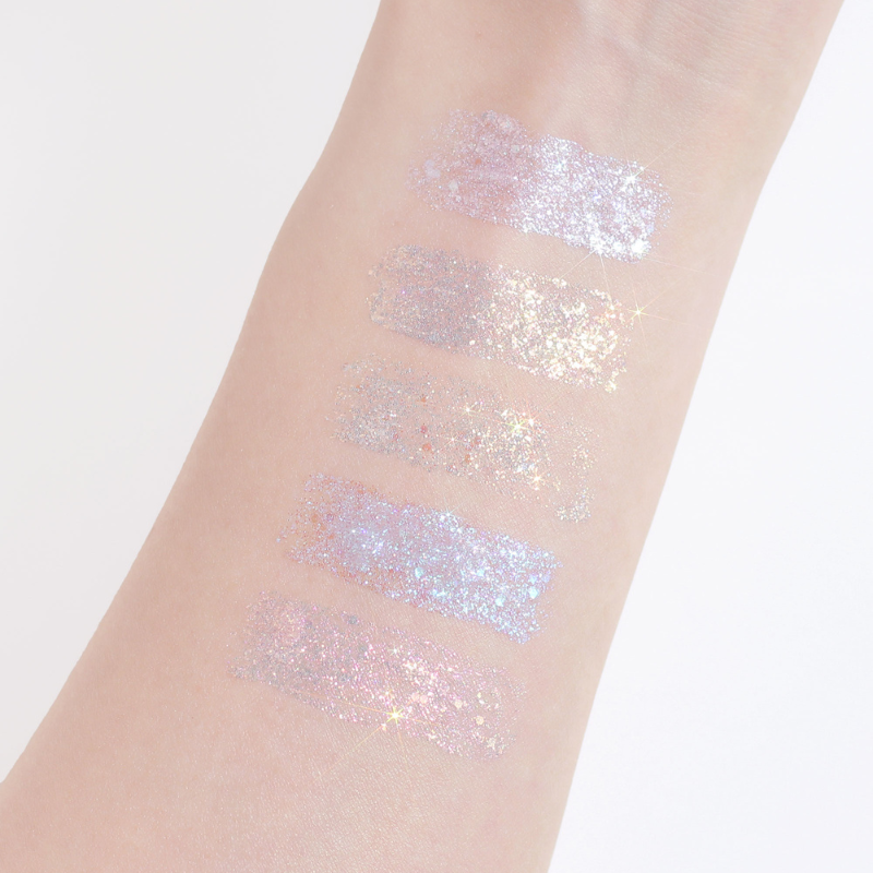 glow shattered glass glitter
