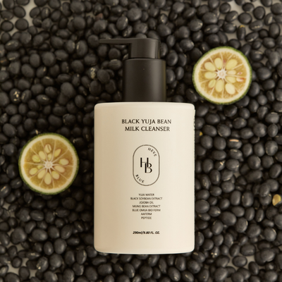 HEVEBLUE Black Yuja Bean Milk Cleanser