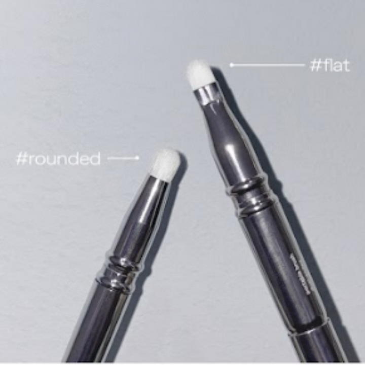 glow portable lip and eye brush