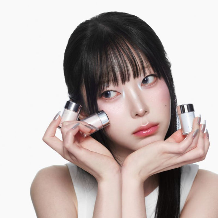 glow radiance kit (seasoning highlighter + highlighter brush)