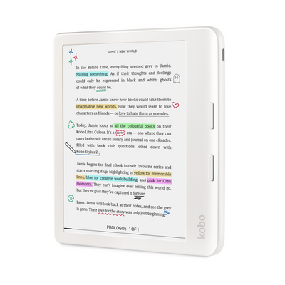 KOBO Libra Colour (White) Kaleido 3