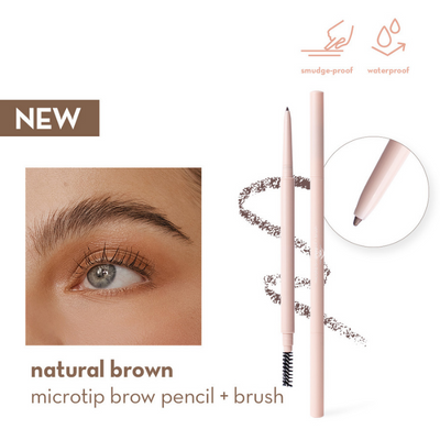 Happy Skin Holy Grail Microtip Brow Pencil + Brush