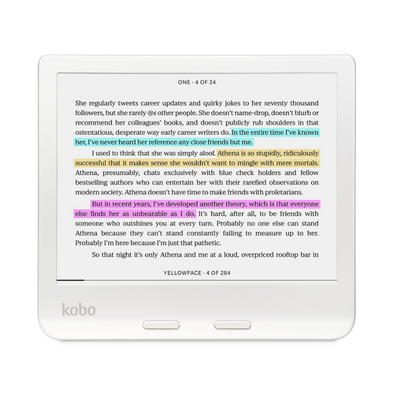 KOBO Libra Colour (White) Kaleido 3