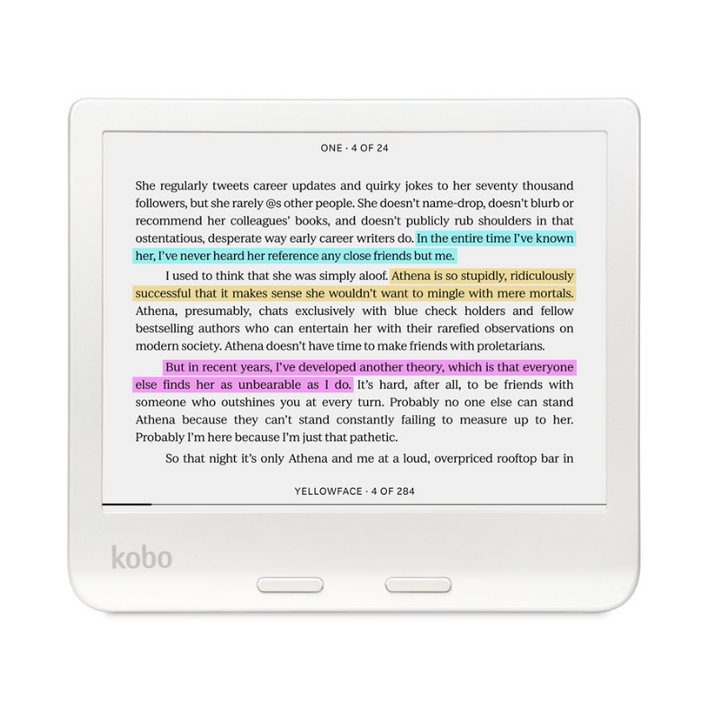 KOBO Singapore — Kobo Libra Colour (White) Kaleido 3 – BEAUBIT