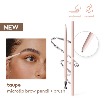 Happy Skin Holy Grail Microtip Brow Pencil + Brush