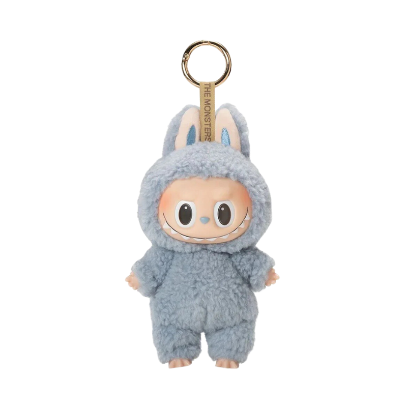 POP MART Labubu The Monsters Macaron Plush Series Bag Charm V1