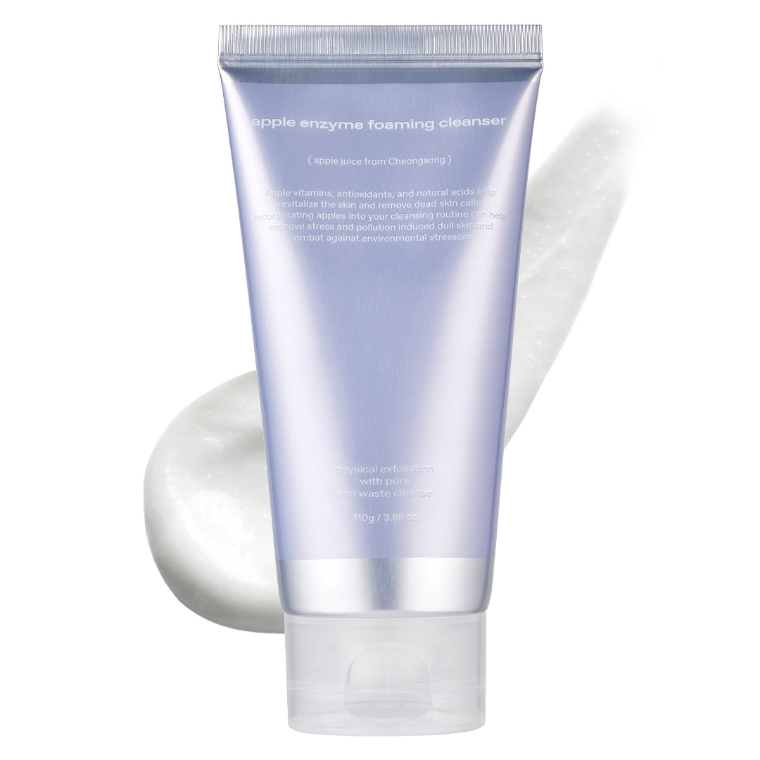glow apple enzyme foaming cleanser