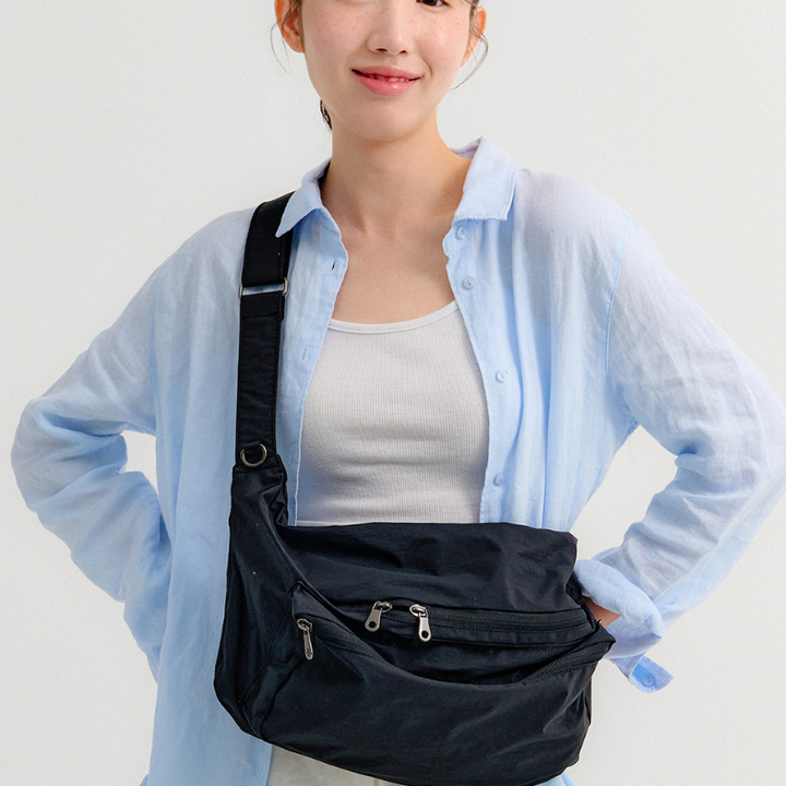 Ithinkso JetSet Cross X Shoulder (L) Cream