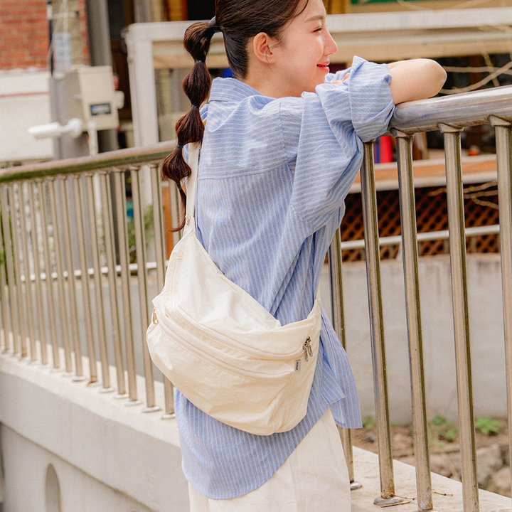 Ithinkso JetSet Cross X Shoulder (L) Cream