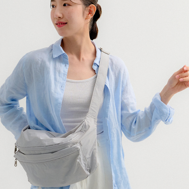 Ithinkso JetSet Cross X Shoulder (L) Cream