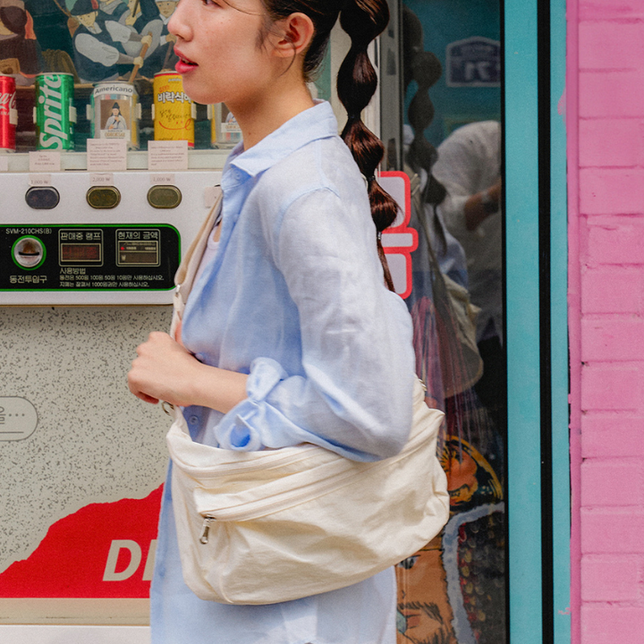 Ithinkso JetSet Cross X Shoulder (L) Cream