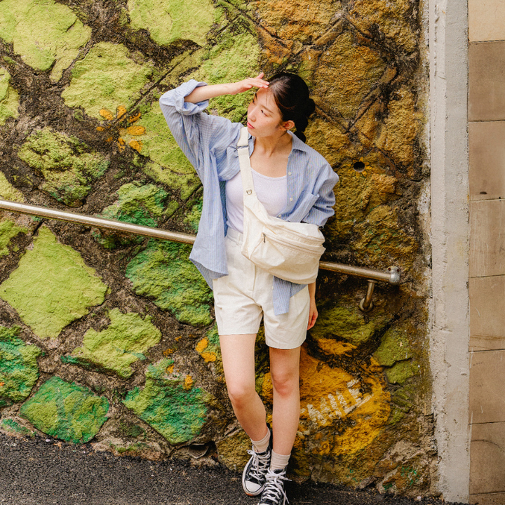 Ithinkso JetSet Cross X Shoulder (L) Cream
