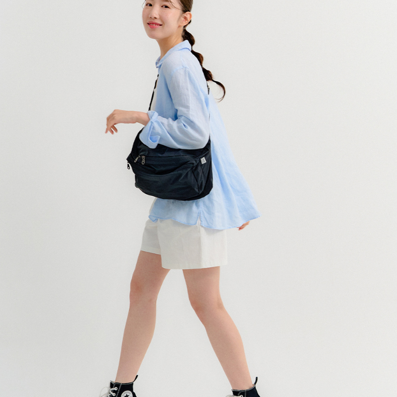 Ithinkso JetSet Cross X Shoulder (L) Black