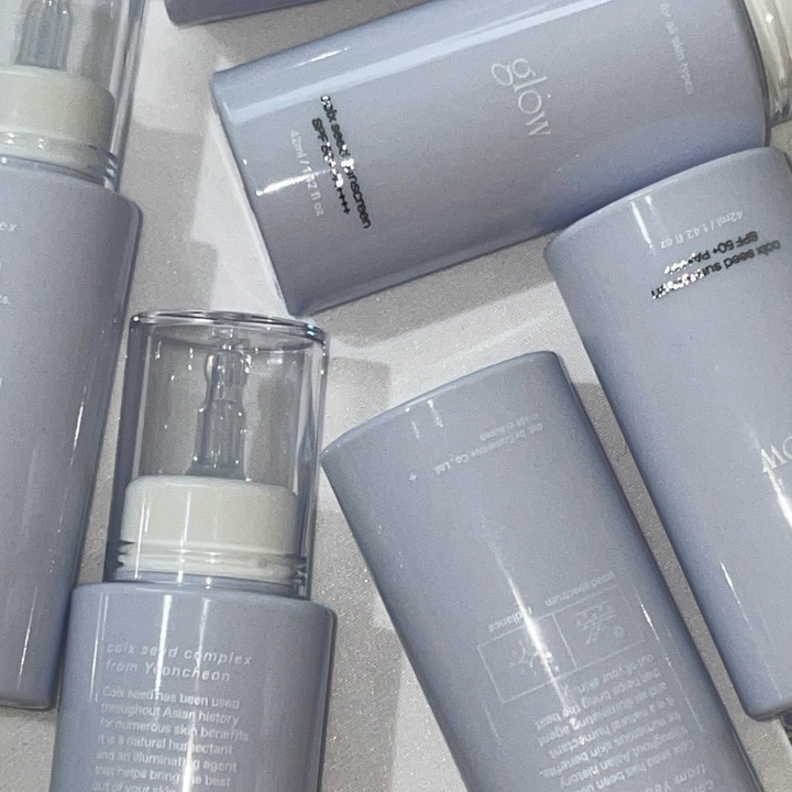 glow coix seed sunscreen
