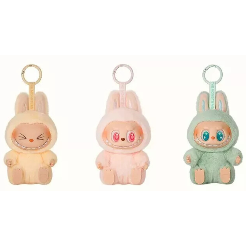 POP MART Labubu The Monsters Have A Seat Summer Party Series Plush Toy Bag Charm V2