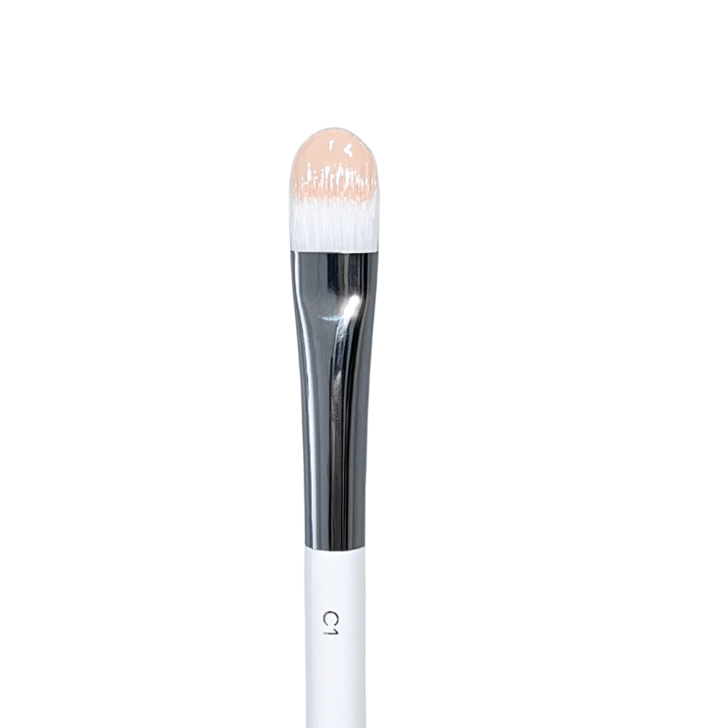 glow flat concealer brush 
