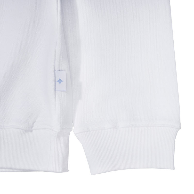 glow damaged receipt crewneck