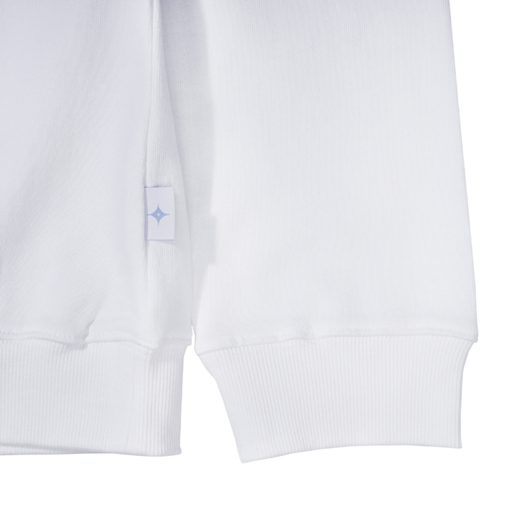 glow damaged receipt crewneck