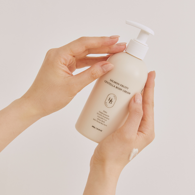 HEVEBLUE Salmon Fruity Centella Body Cream