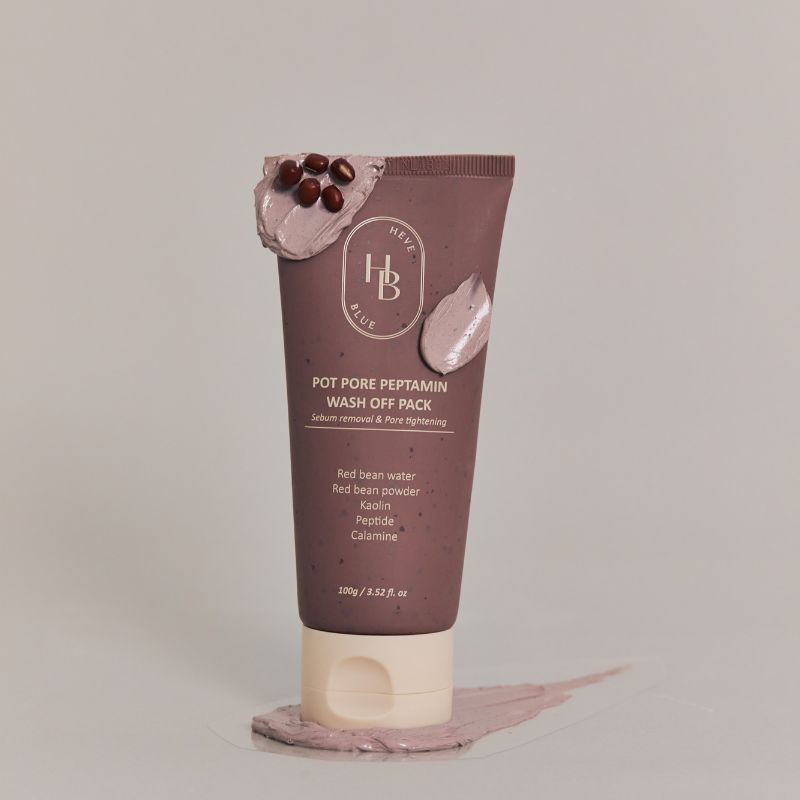 HEVEBLUE Pot Pore Peptamin Wash Off Pack 100g