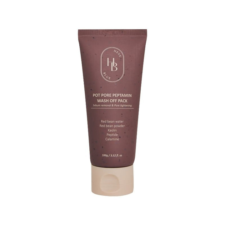 HEVEBLUE Pot Pore Peptamin Wash Off Pack 100g