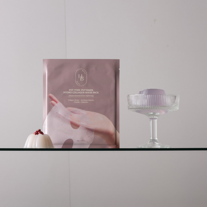 HEVEBLUE Pot Pore Peptamin Hydro Collagen Mask Pack