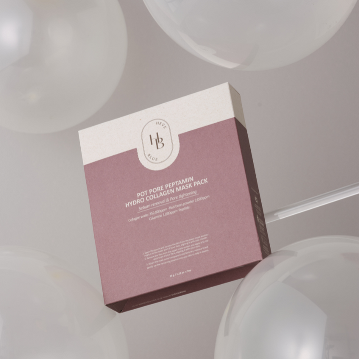 HEVEBLUE Pot Pore Peptamin Hydro Collagen Mask Pack