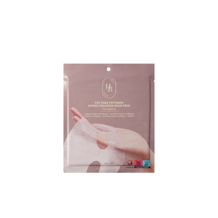 HEVEBLUE Pot Pore Peptamin Hydro Collagen Mask Pack