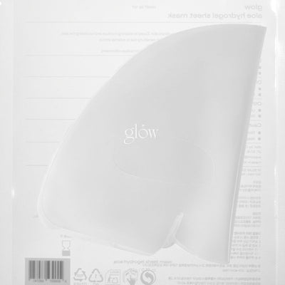 glow aloe hydrogel sheet mask 3ea