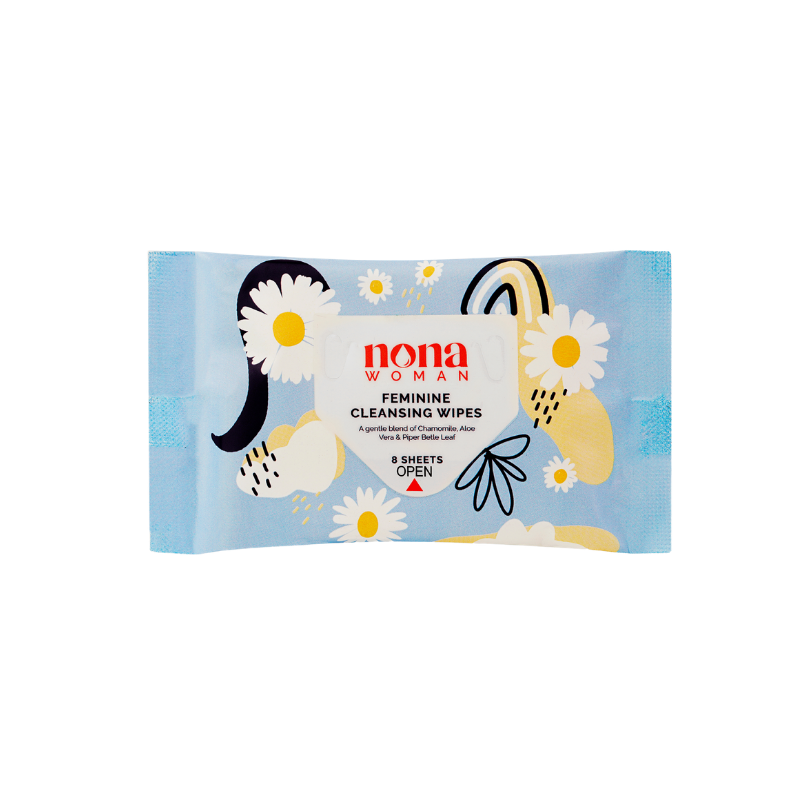Nona Woman Gentle Feminine Cleansing Wipes (8sheets)