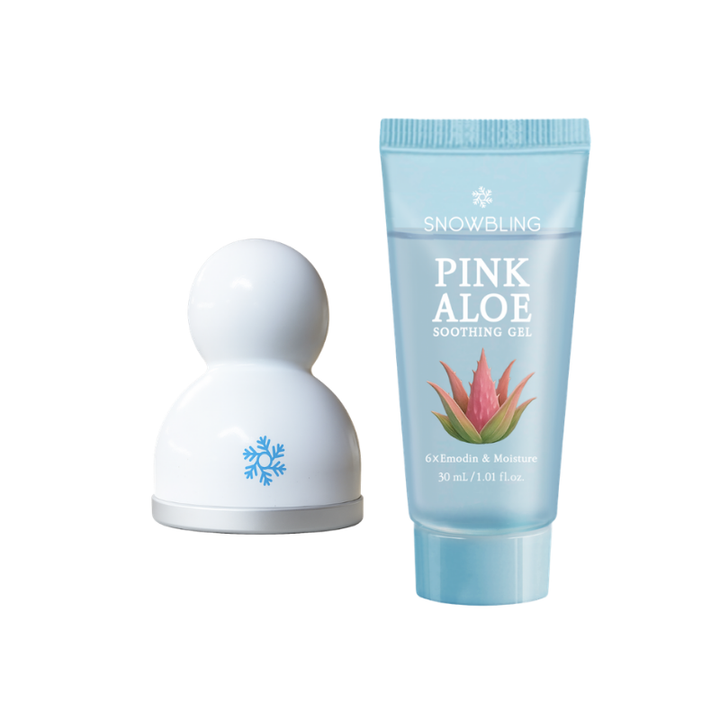 SNOWBLING Pink Aloe &amp; Cooling Stick Set 30ml