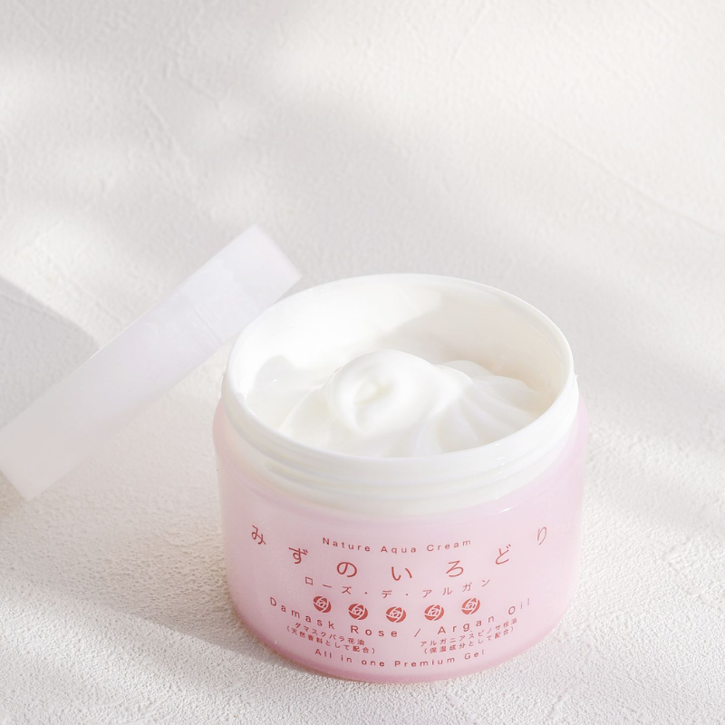 SAISEISHA Nature Aqua Cream Water Color Rose de Argan 120g