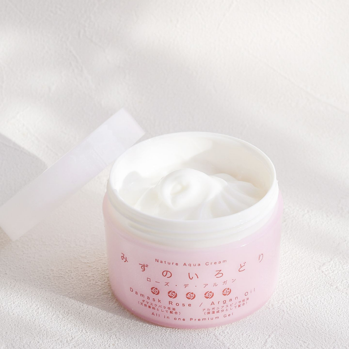 SAISEISHA Nature Aqua Cream Water Color Rose de Argan 120g
