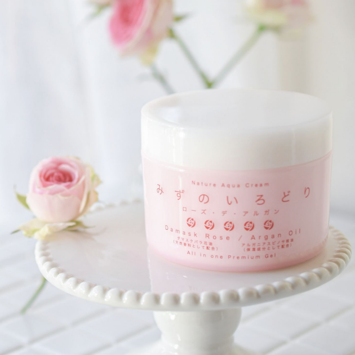 SAISEISHA Nature Aqua Cream Water Color Rose de Argan 120g