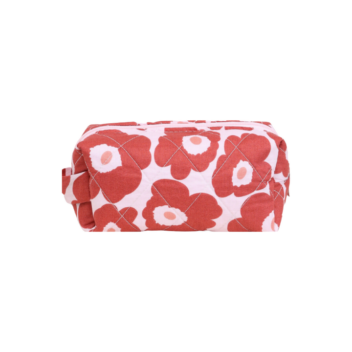 Floral Fluffy Pouch