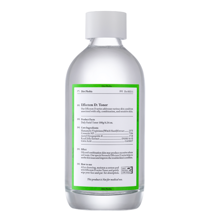 Effectem D: Toner