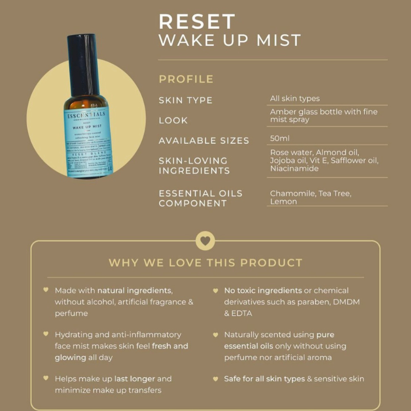 Esscentials Wakeup Mist - Reset