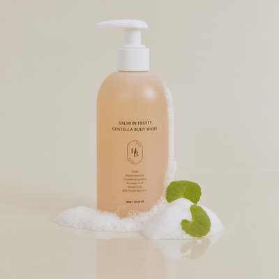 HEVEBLUE Salmon Fruity Centella Body Wash