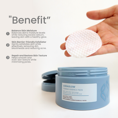 LUNESSE Cera Glow Toning Essence Pads