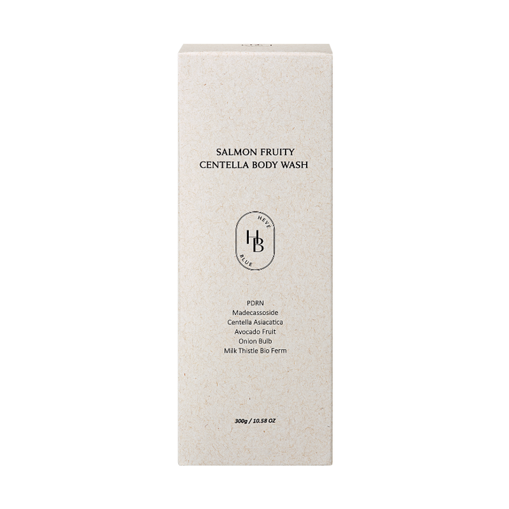 HEVEBLUE Salmon Fruity Centella Body Wash (300g)