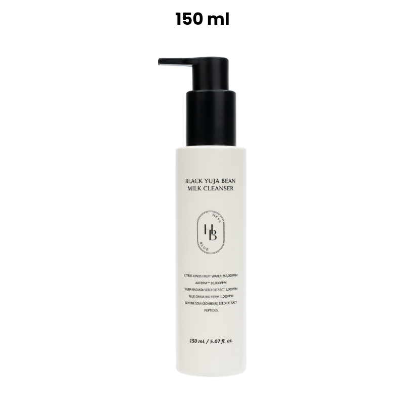 HEVEBLUE Black Yuja Bean Milk Cleanser