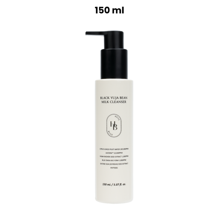 HEVEBLUE Black Yuja Bean Milk Cleanser