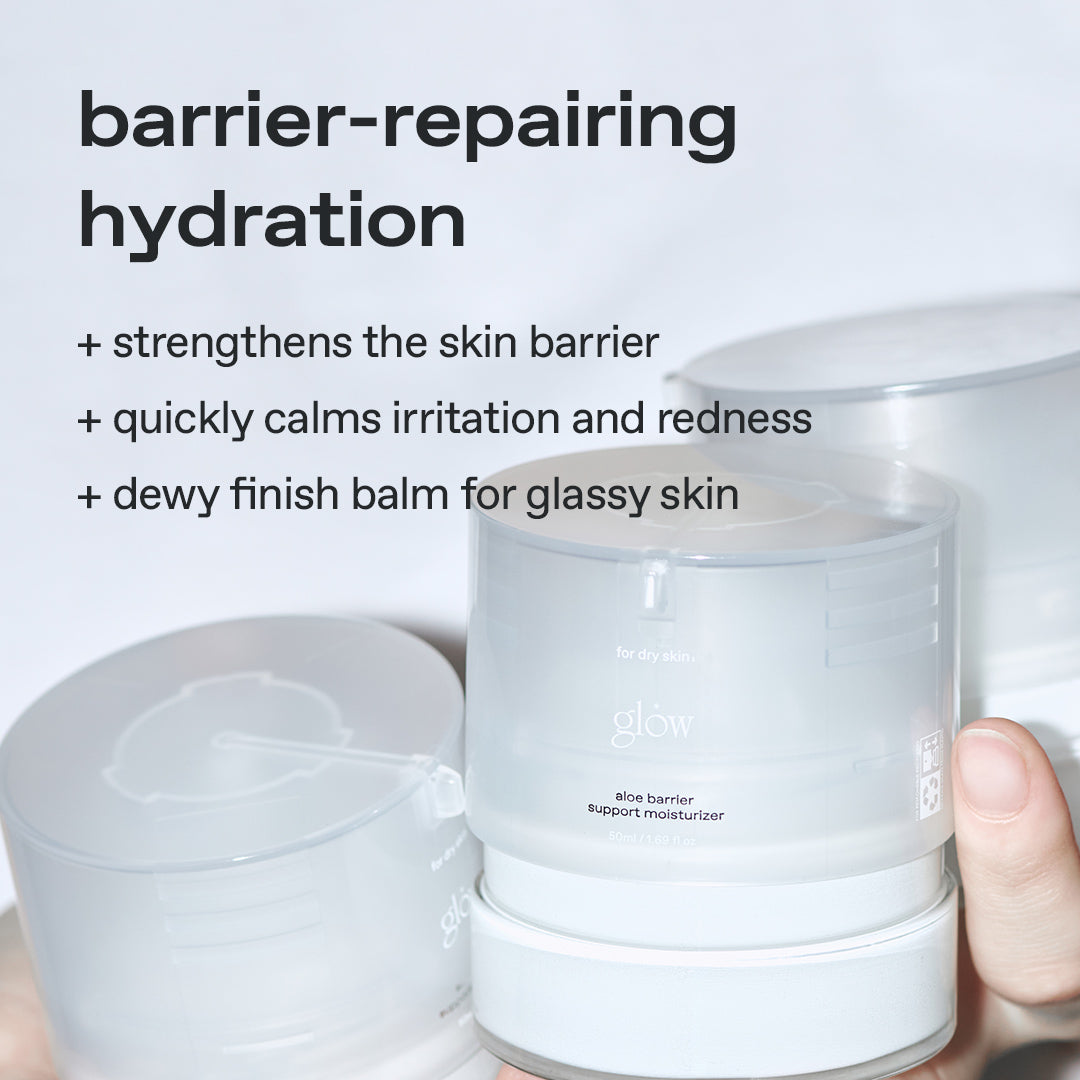 glow aloe barrier support moisturizer