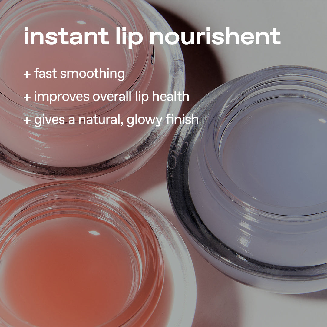 glow peach peptide lip balm