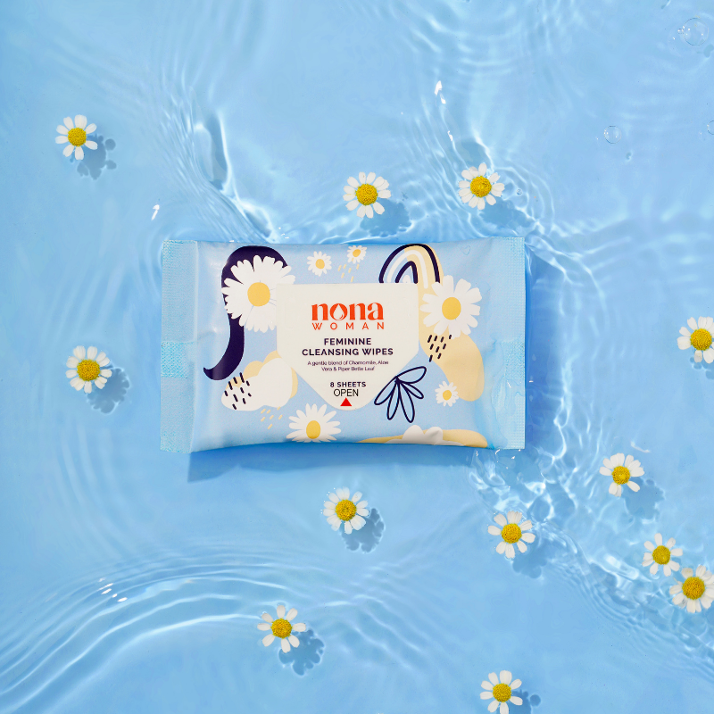 Nona Woman Gentle Feminine Cleansing Wipes (8sheets)