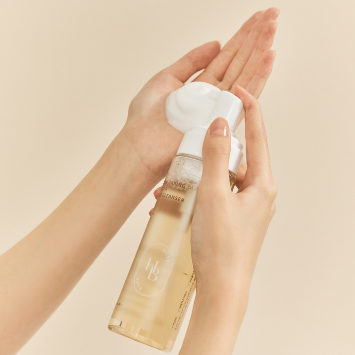 HEVEBLUE Salmon Caring Centella Bubble Cleanser (200ml)
